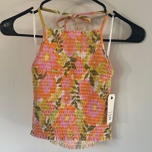Billabong Multicolor Smocked Top